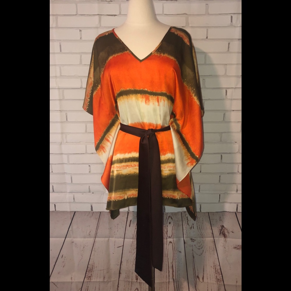 Gorgeous for fall!  🍁 Michael Kors belted kimono